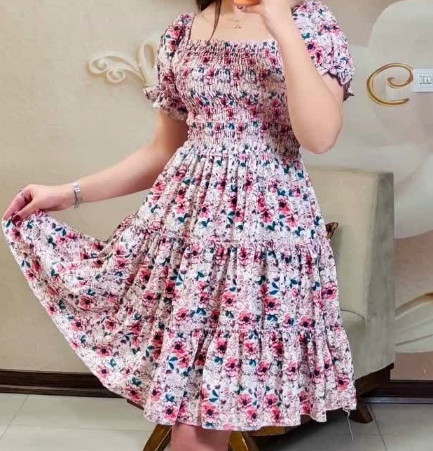پیراهن رژین جنس بوگاتی